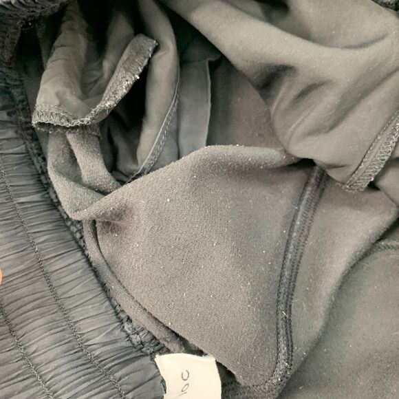 Derek Lam 10C x Athleta Shorts Womens S Small Black Drawstring Zip Pockets *READ - Picture 9 of 14